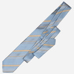 Blue Stripes Handmade Italian Silk Tie