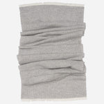 Men's Grey Italian Cashmere Scarf