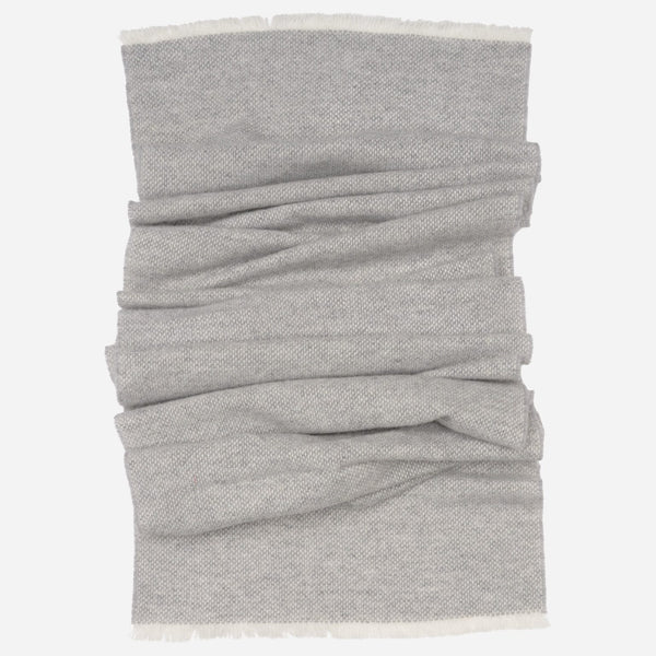 Men's Grey Italian Cashmere Scarf