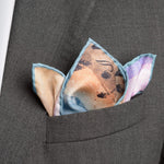 Lavender Large Silk Pocket Square