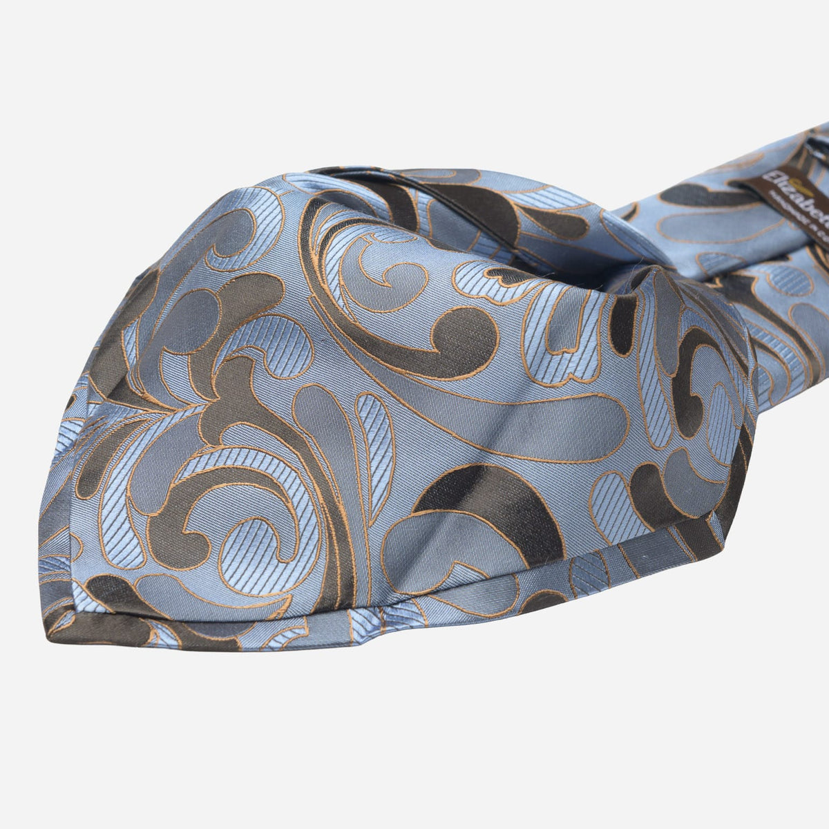 Blue Paisley Handmade Italian Silk Tie