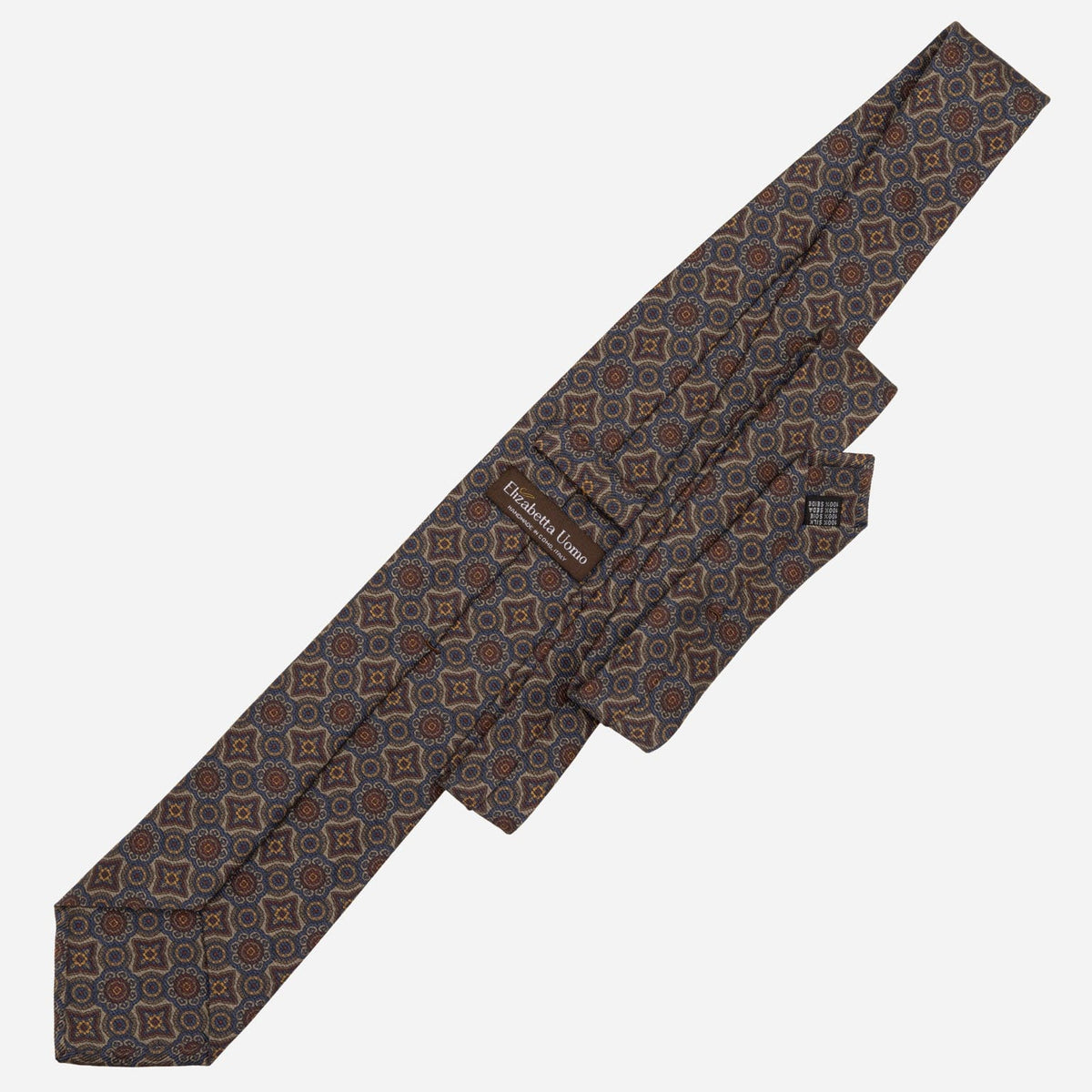 Blue Italian Madder Silk Tie