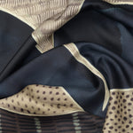 Silk Art Scarf Rich Neutrals