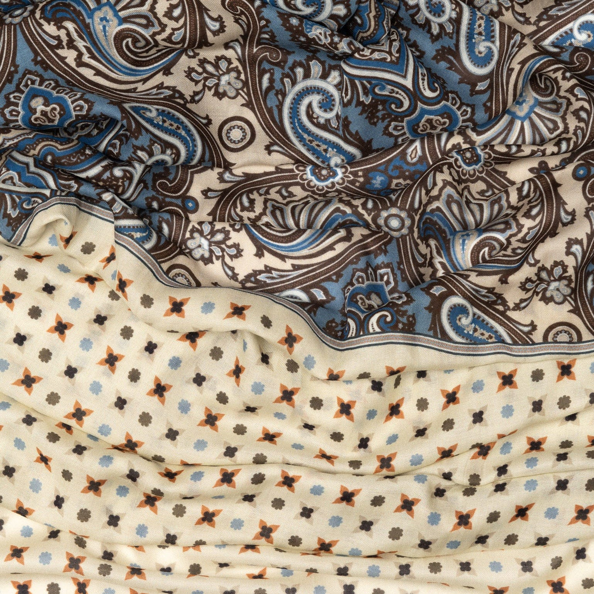 Italian Ivory Unisex Modal Twill Scarf