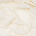 White Italian Pure Cashmere Scarf