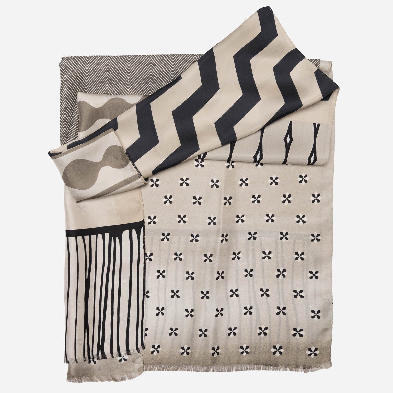 Long silk fashion scarf for man and women