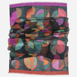 Magenta Designer Soft Wool Scarf