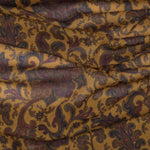 Ochre Yellow Italian Wool Scarf