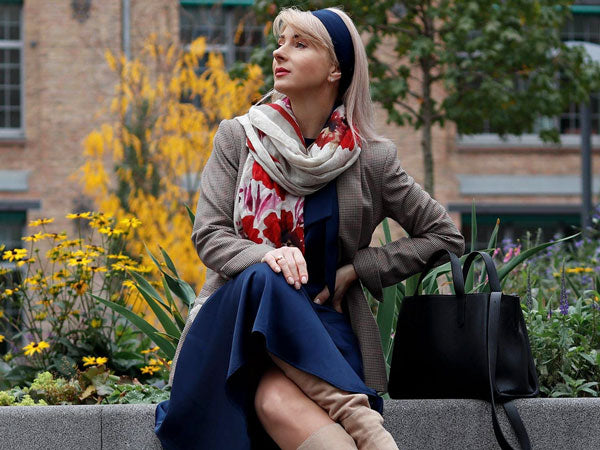 Women's Italian wool scarves