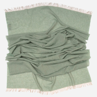 Sage Green Italian Cashmere Scarf