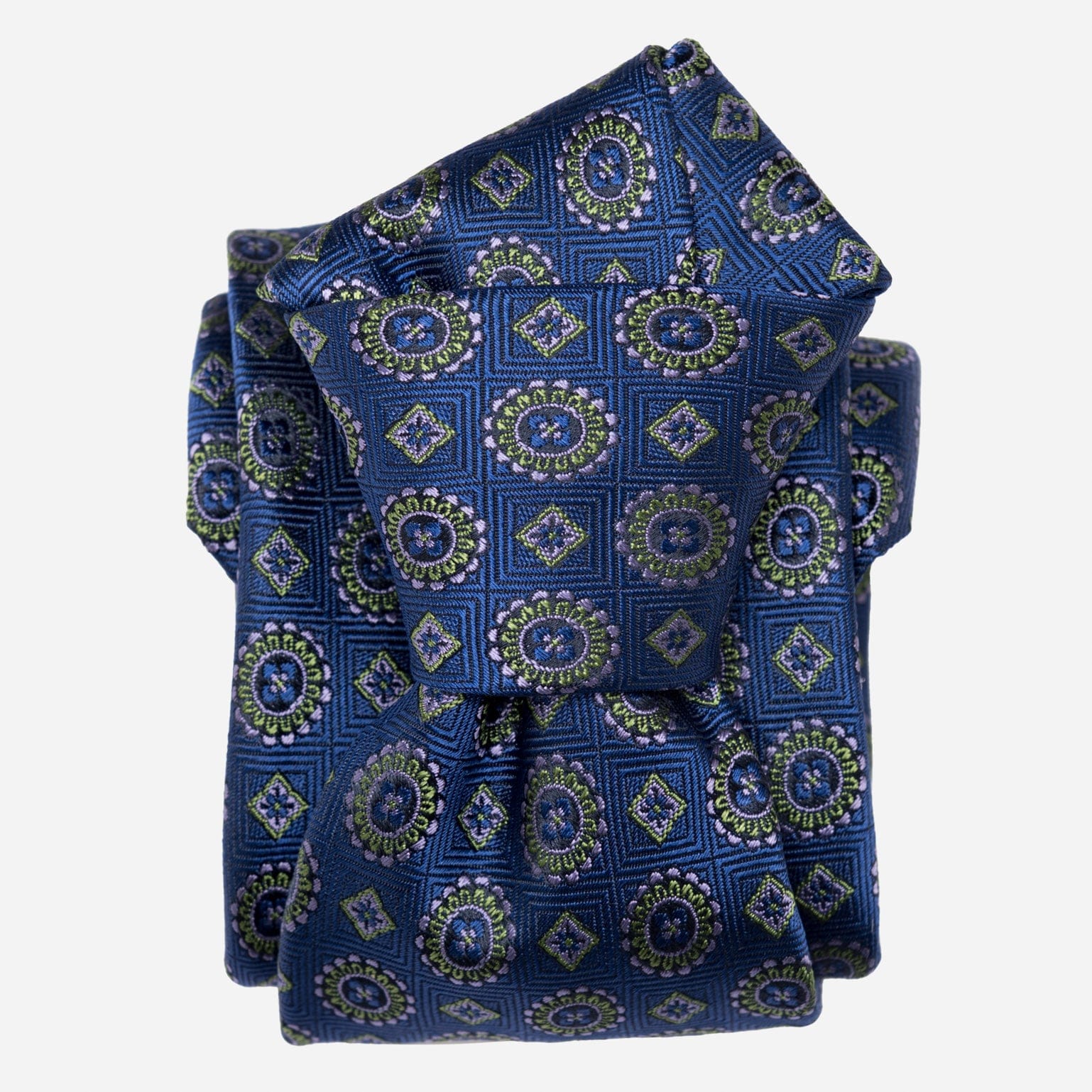 Ultramarine Blue Handmade Italian Silk Tie