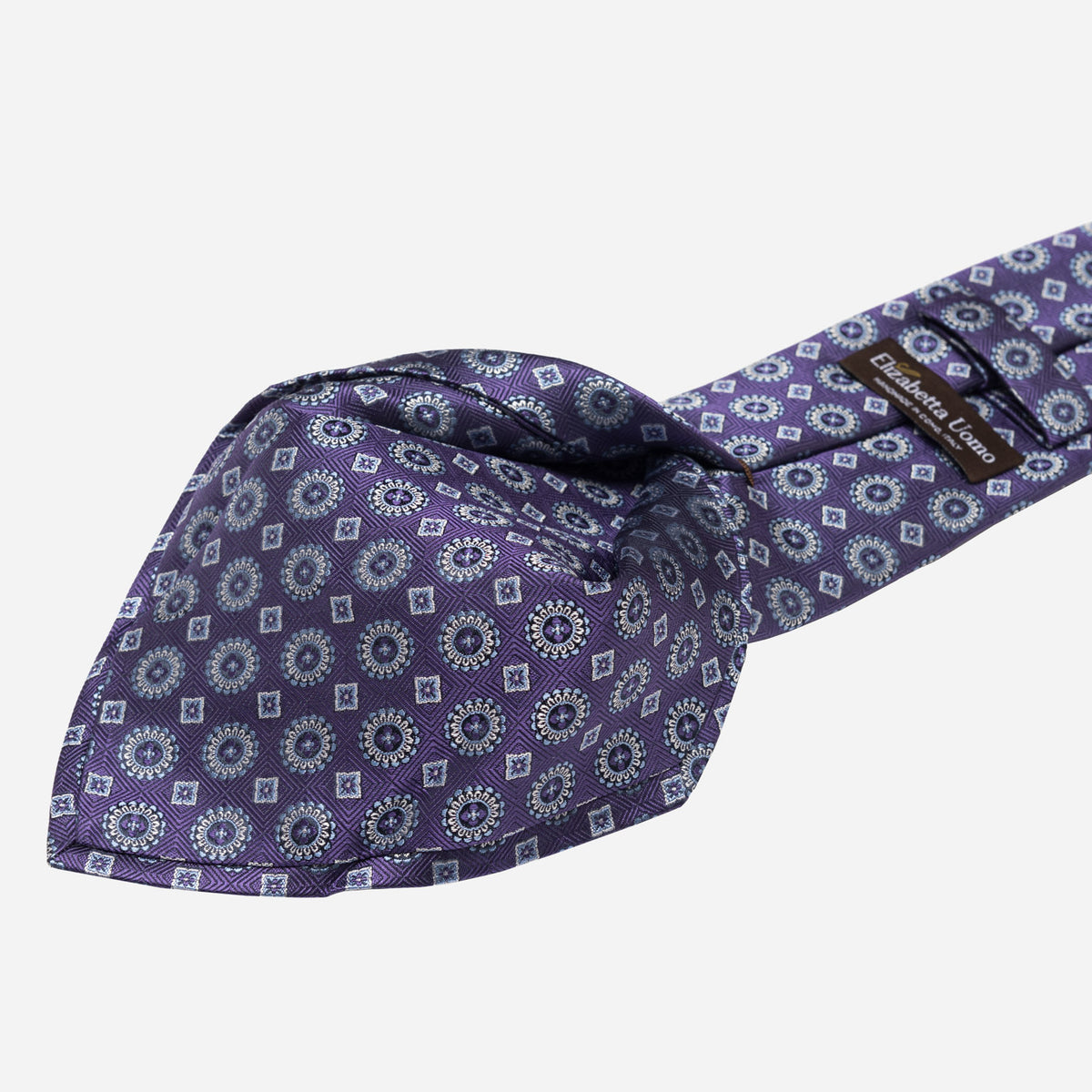 Purple Handmade Italian Silk Tie