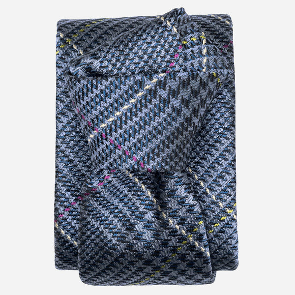 Blue Prince of Wales Designer Silk Tie 