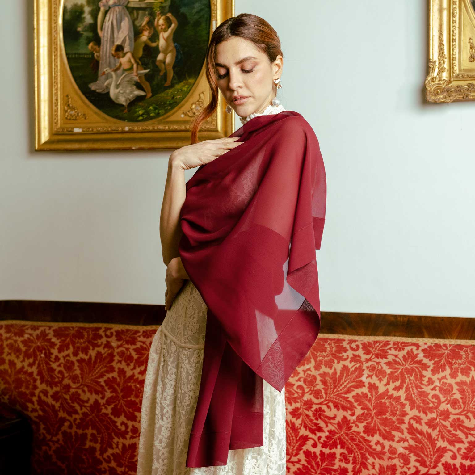 Silk Shawls for Dresses and Evening Wraps Silk Shawls for Dresses and Evening Wraps
