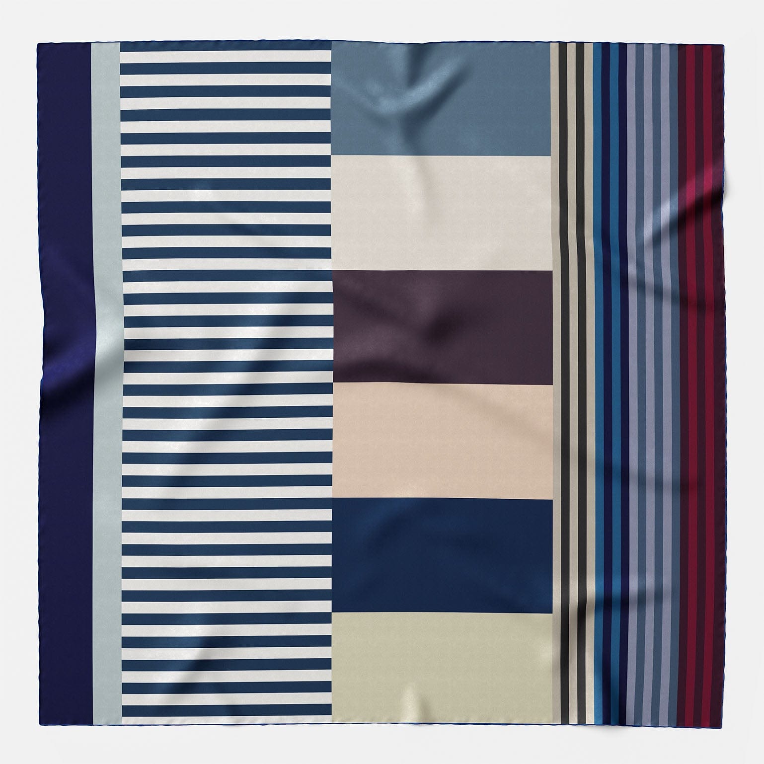 Italian Designer Women's Silk Square Scarf