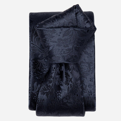 Men's Blue Floral Italian Silk Tie