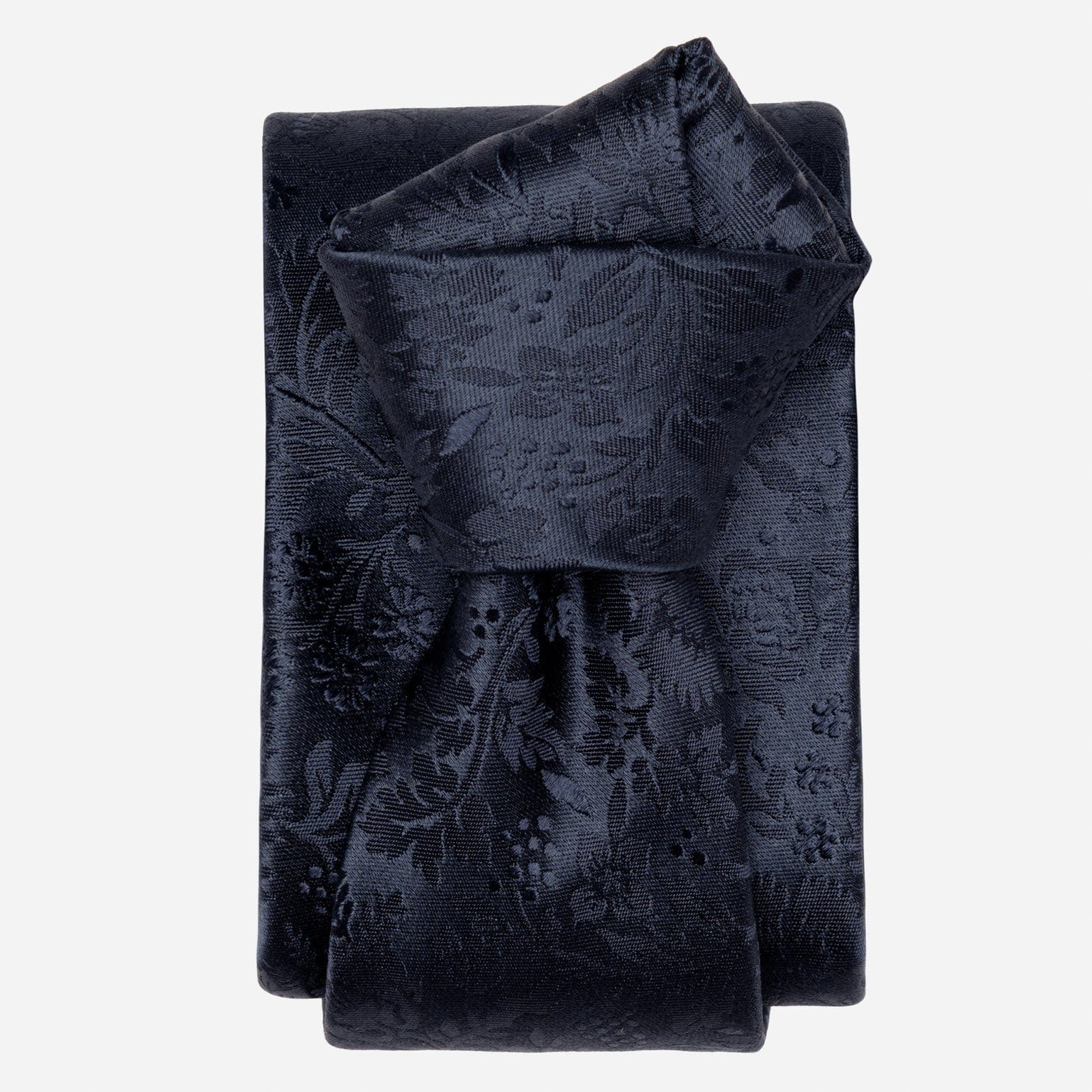 Men's Blue Floral Italian Silk Tie