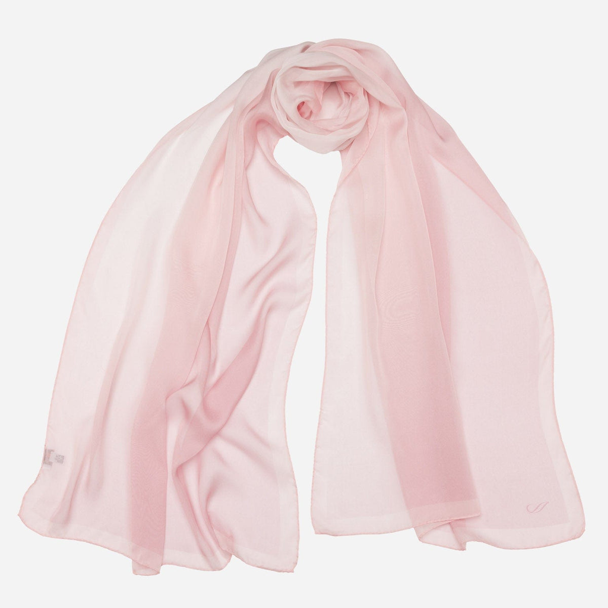 Pink Large Silk Wrap Shawl