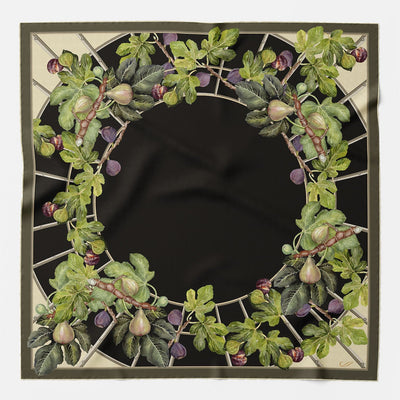 luxury silk carrè square scarf handmade in Italy