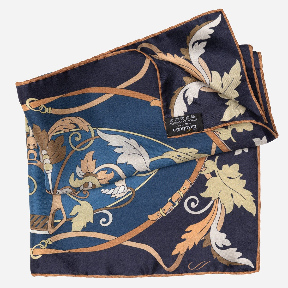 Women's Silk Bandana Midnight Blue