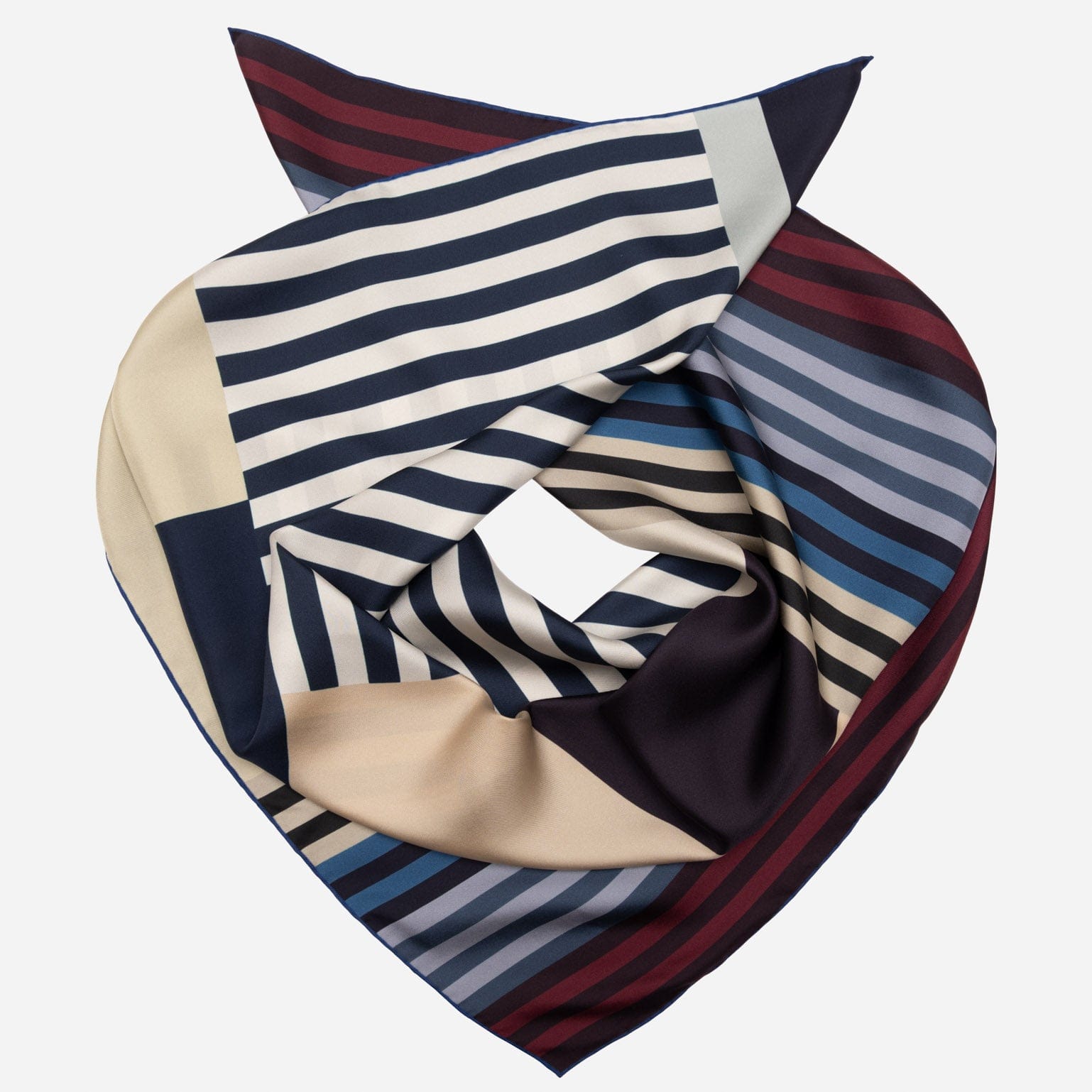 Italian Designer Women's Silk Square Scarf