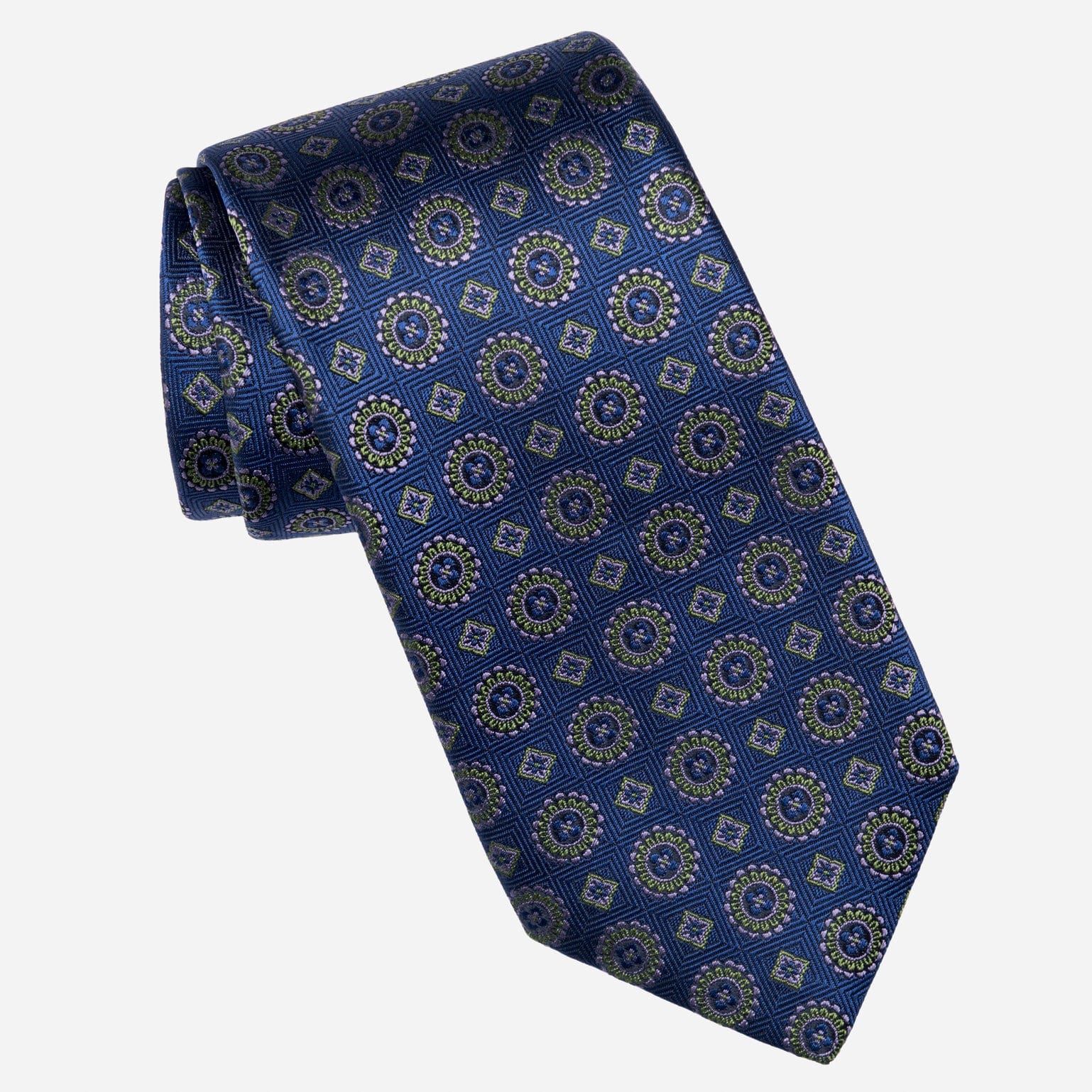 Ultramarine Blue Handmade Italian Silk Tie