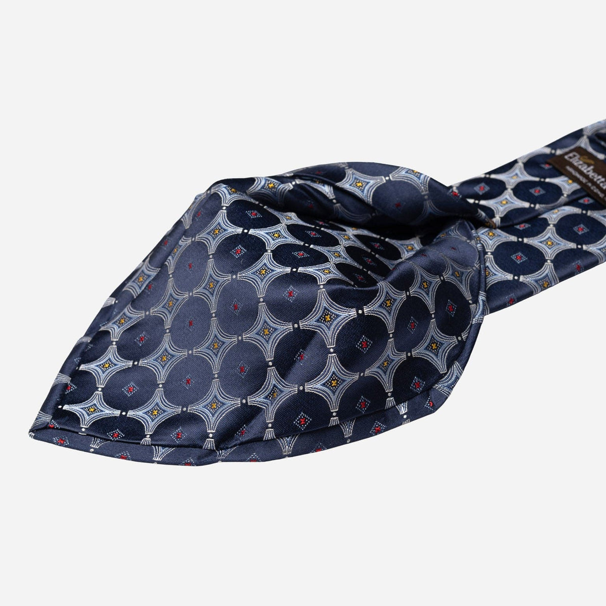 Blue Italian Handmade Silk Tie