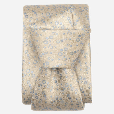 Champagne Italian Designer Silk Tie