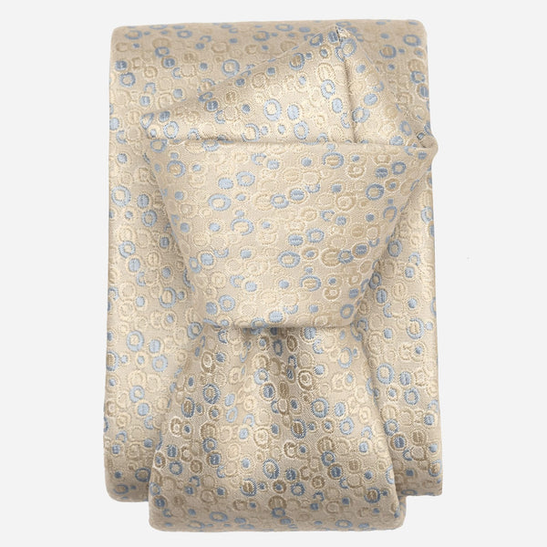 Champagne Italian Designer Silk Tie