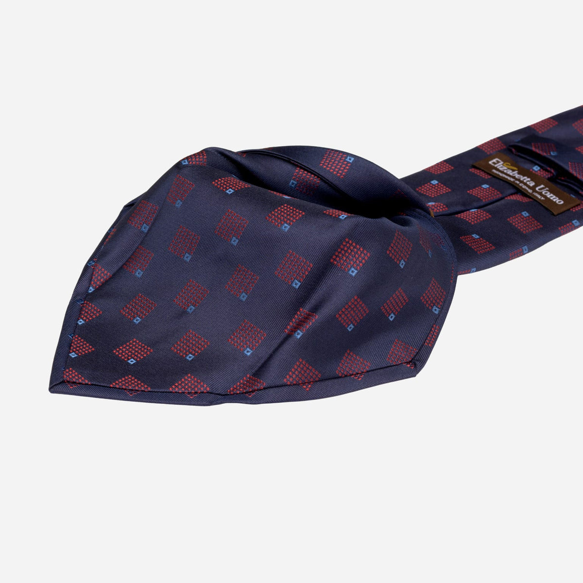Navy Handmade Italian Silk Tie