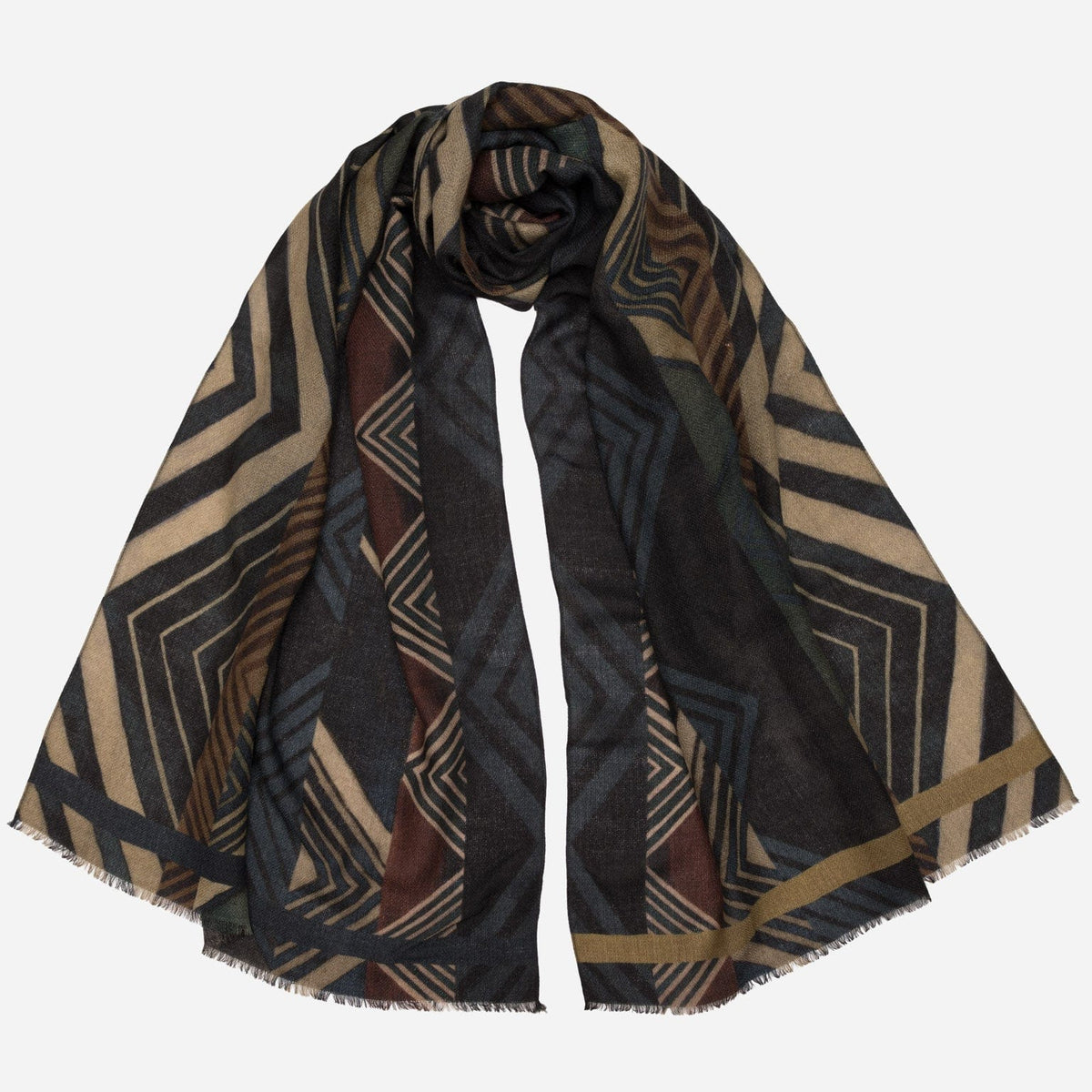Lightweight Winter Wool Scarf from Italy
