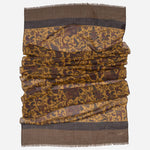 Ochre Yellow Italian Wool Scarf