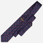 Navy Handmade Italian Silk Tie