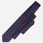 Navy Handmade Italian Silk Tie