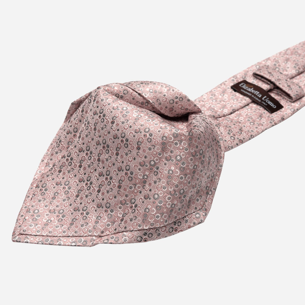 Blush Pink Italian Designer Silk Tie