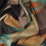 Extra Large Italian Cream Wool Scarf