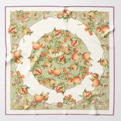 Best silk satin Italian square scarf for women