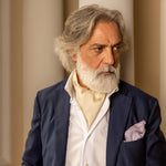 Italian Yellow Silk Woven Ascot Tie