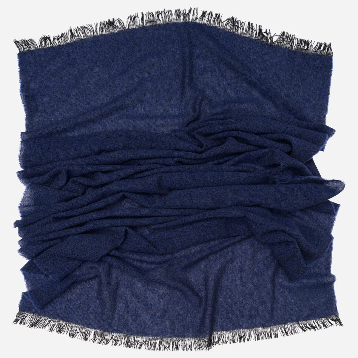 Marine Blue Italian Cashmere Scarf
