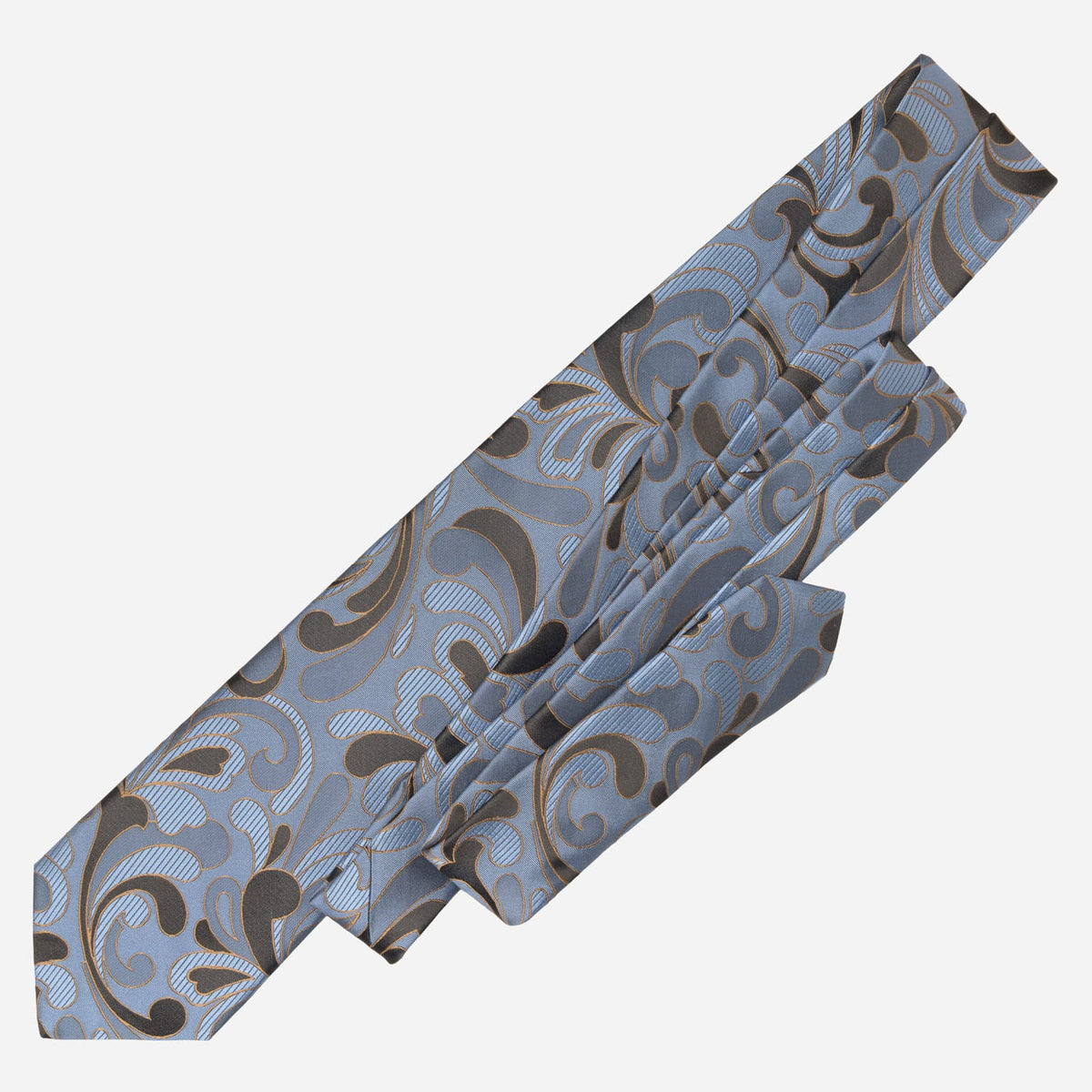Blue Paisley Handmade Italian Silk Tie