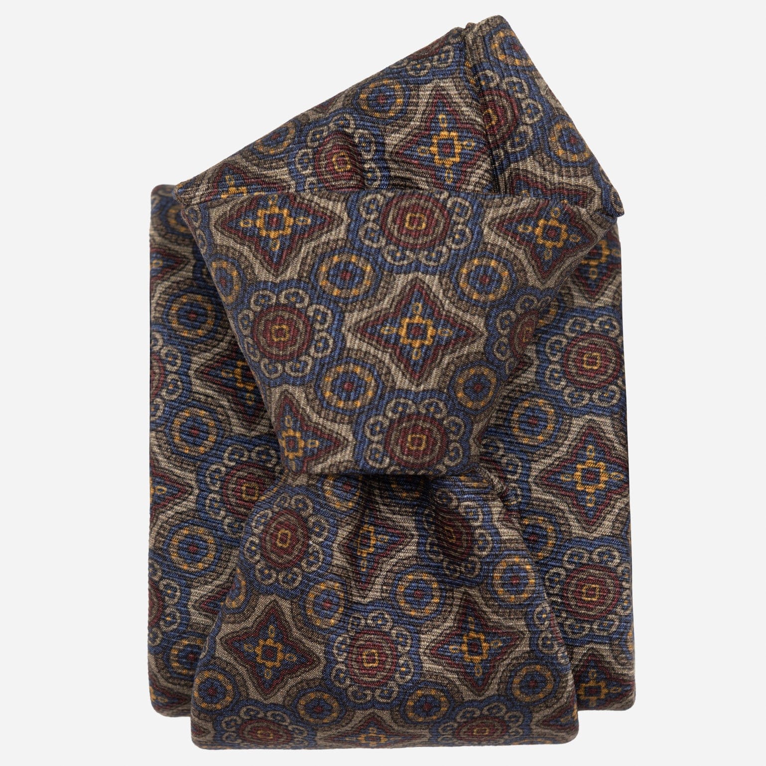 Blue Italian Madder Silk Tie