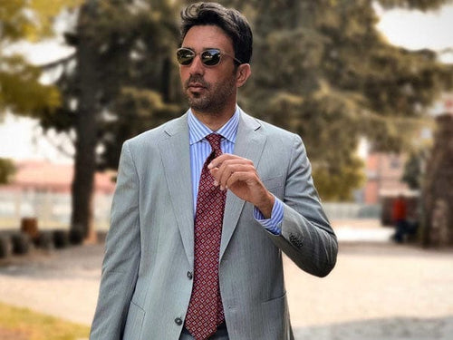 Handmade Italian silk ties