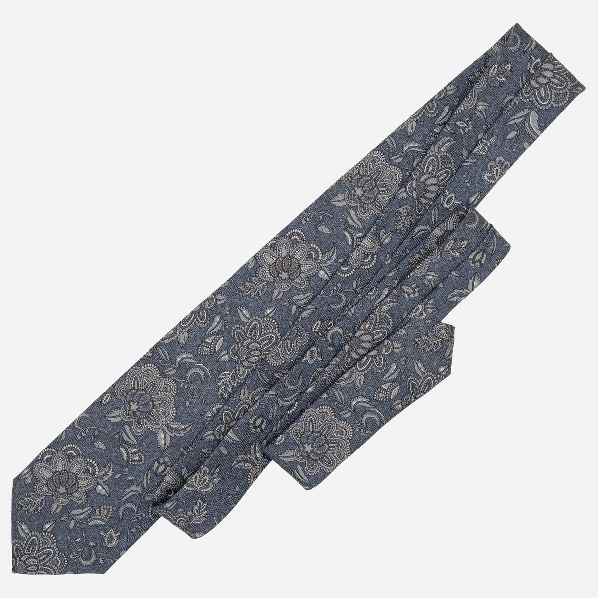 Denim Blue Handmade Italian Silk Tie