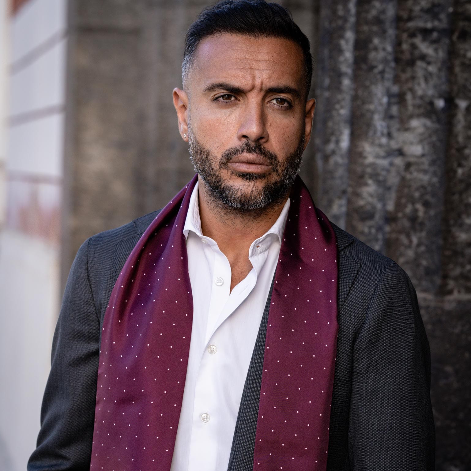 Savona - Slim Silk Scarf