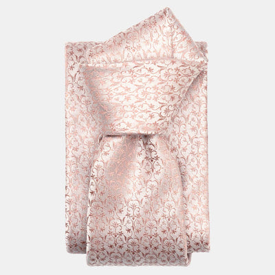 Italian Designer Dusty Rose Silk Necktie
