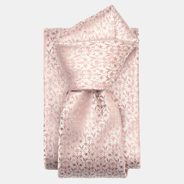 Italian Designer Dusty Rose Silk Necktie