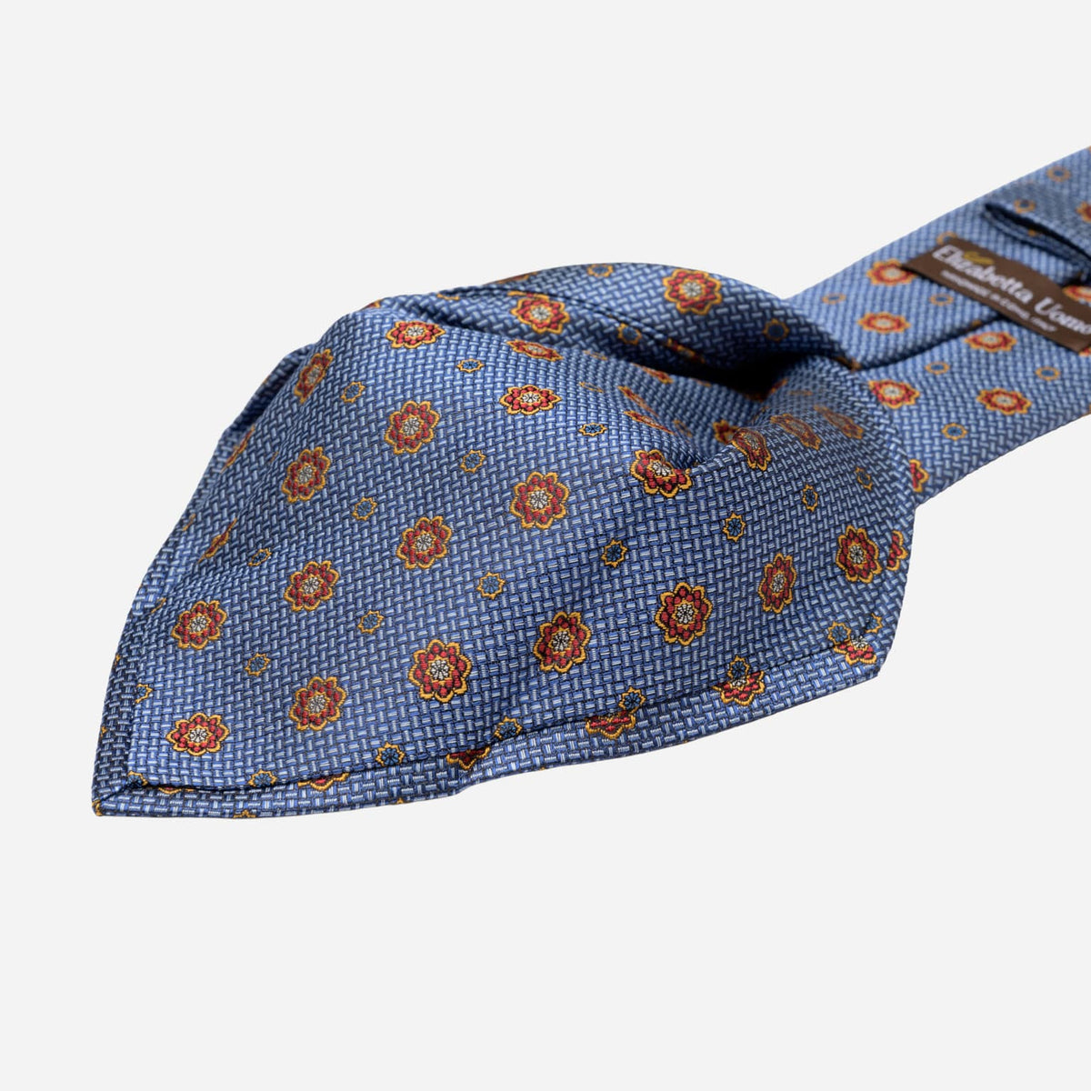 Umbrian Blue Handmade Italian Silk Tie