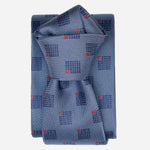 French Blue Handamade Italian Silk Tie