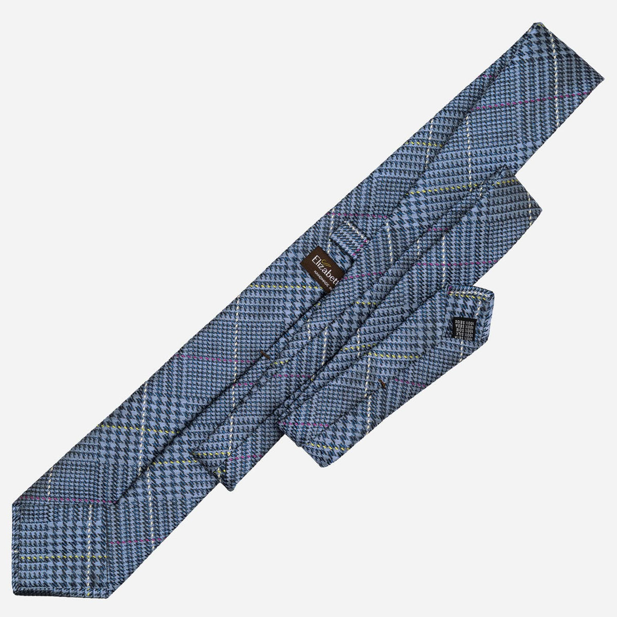 Blue Prince of Wales Designer Silk Tie 