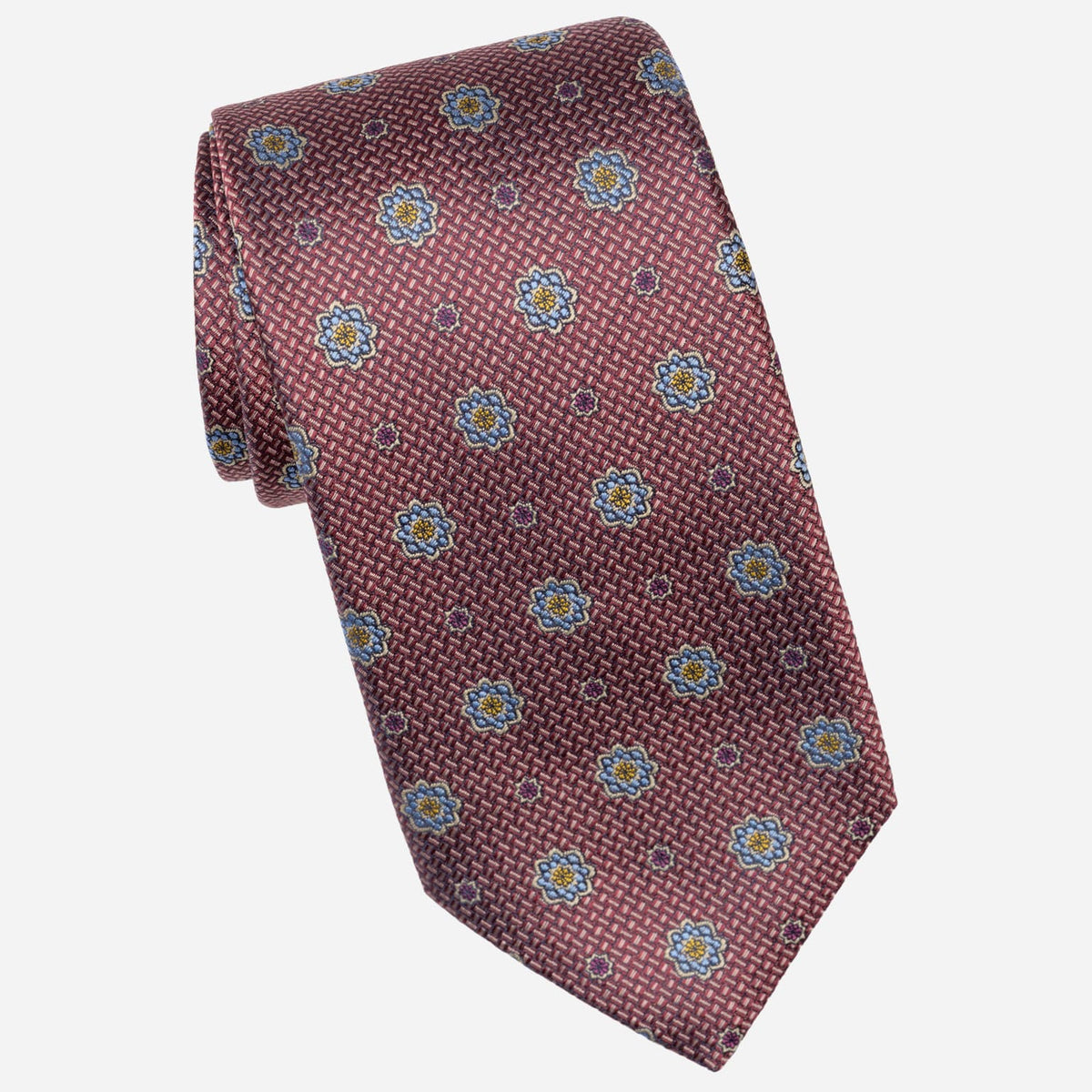 Raspberry Pink Handmade Italian Silk Tie